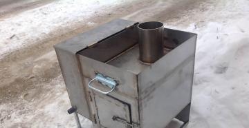 DIY iron sauna stoves