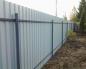 We build a fence from corrugated sheets with our own hands - instructions, drawings, video